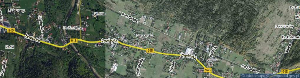 Zdjęcie satelitarne Prosta ul.